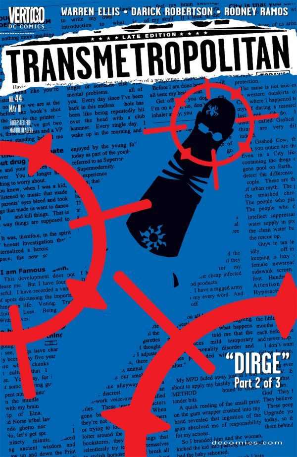 Transmetropolitan (1997) #44 cover