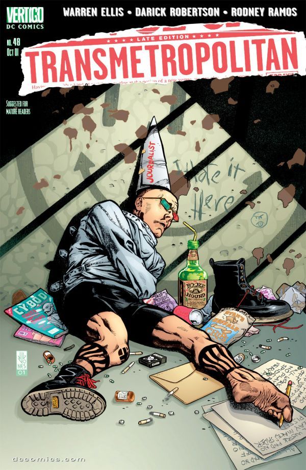 Transmetropolitan (1997) #48 cover