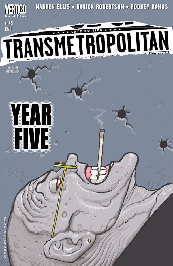 Transmetropolitan (1997) #49 cover