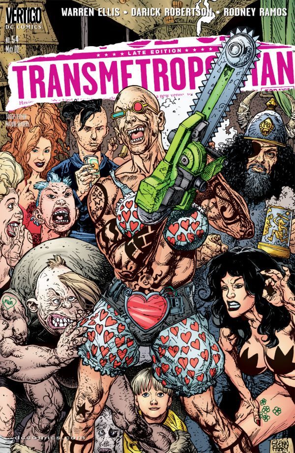 Transmetropolitan (1997) #54 cover
