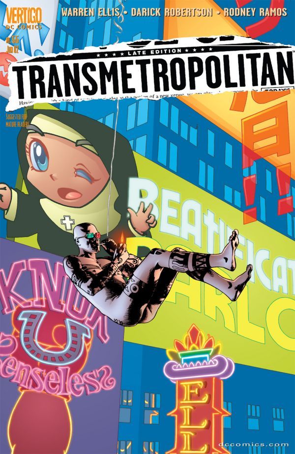 Transmetropolitan (1997) #55 cover