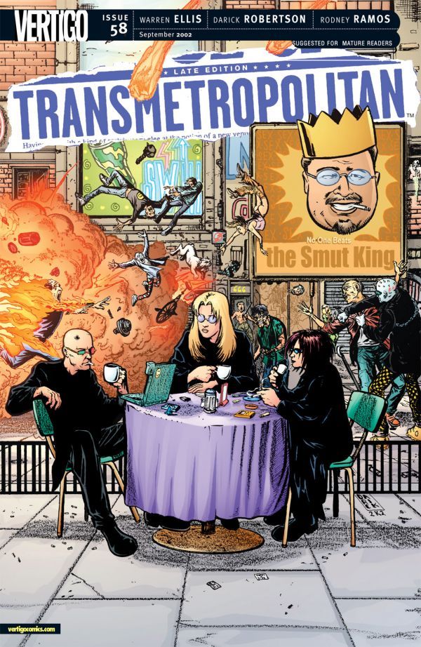 Transmetropolitan (1997) #58 cover