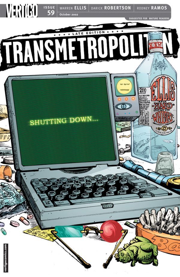 Transmetropolitan (1997) #59 cover