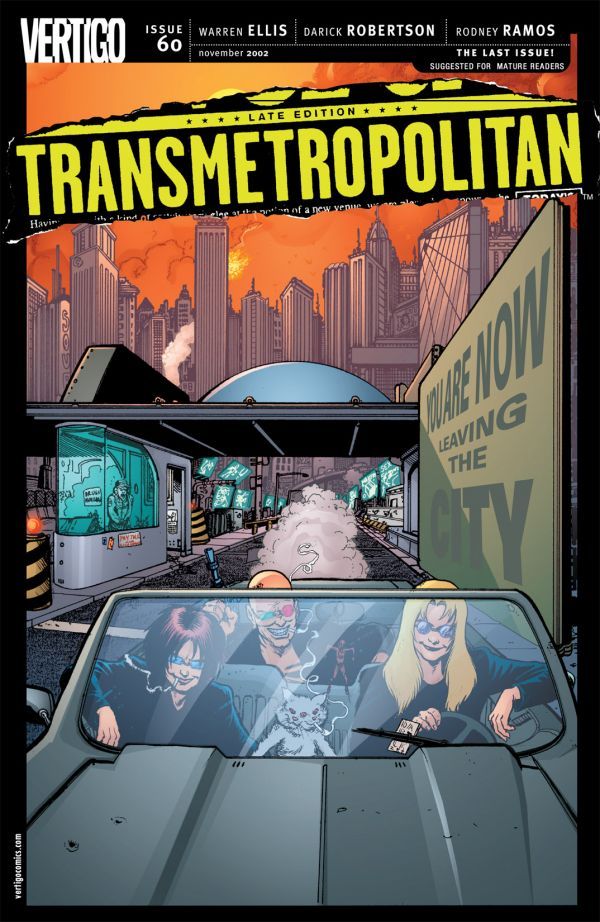 Transmetropolitan (1997) #60 cover