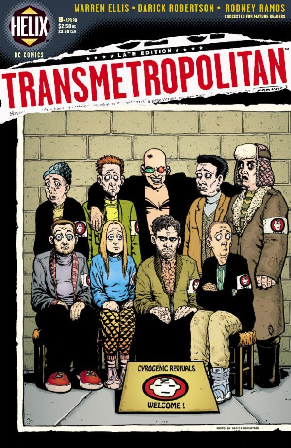 Transmetropolitan (1997) #8 cover