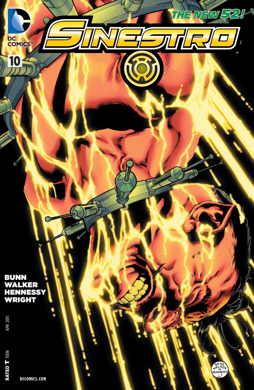 Sinestro (2014) #10 cover