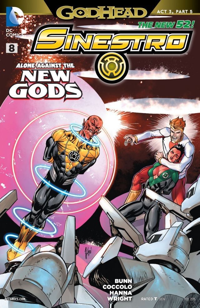Sinestro (2014) #8 cover