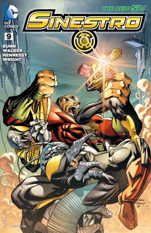 Sinestro (2014) #9 cover