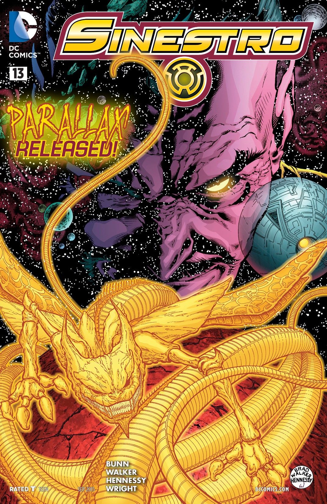 Sinestro (2014) #13 cover