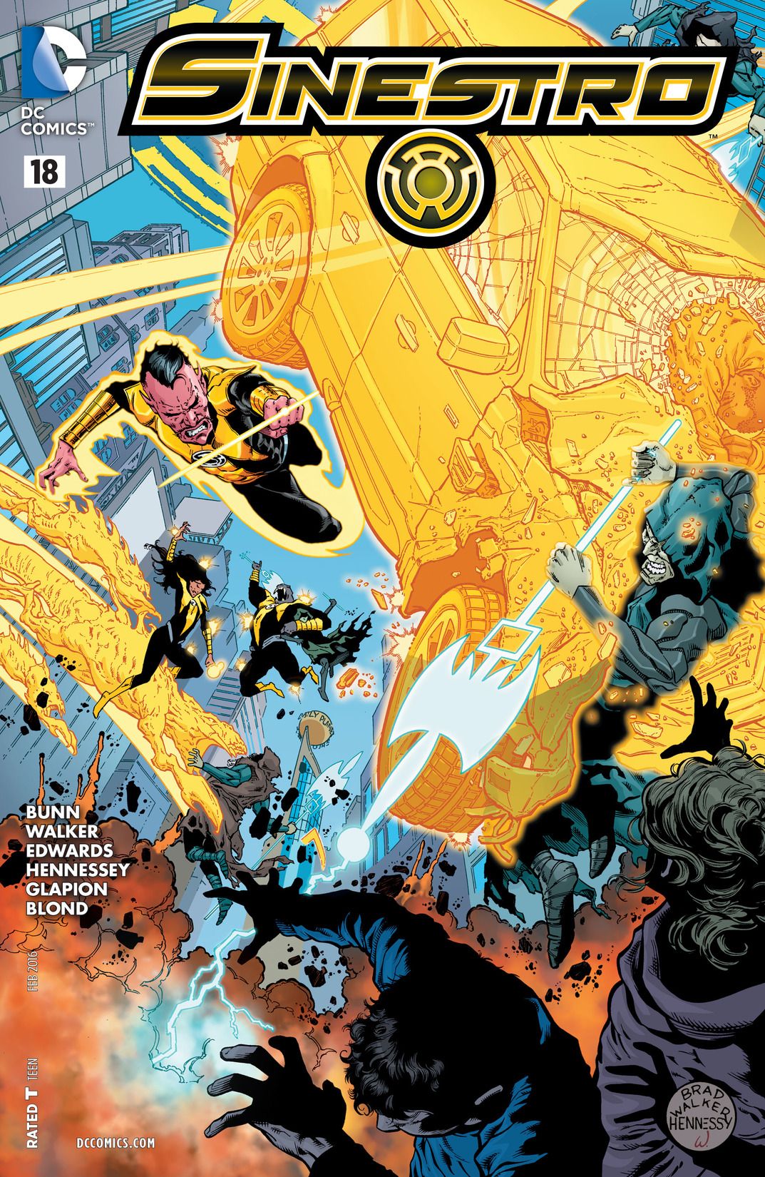 Sinestro (2014) #18 cover