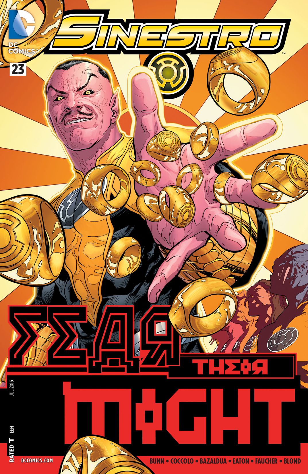Sinestro (2014) #23 cover