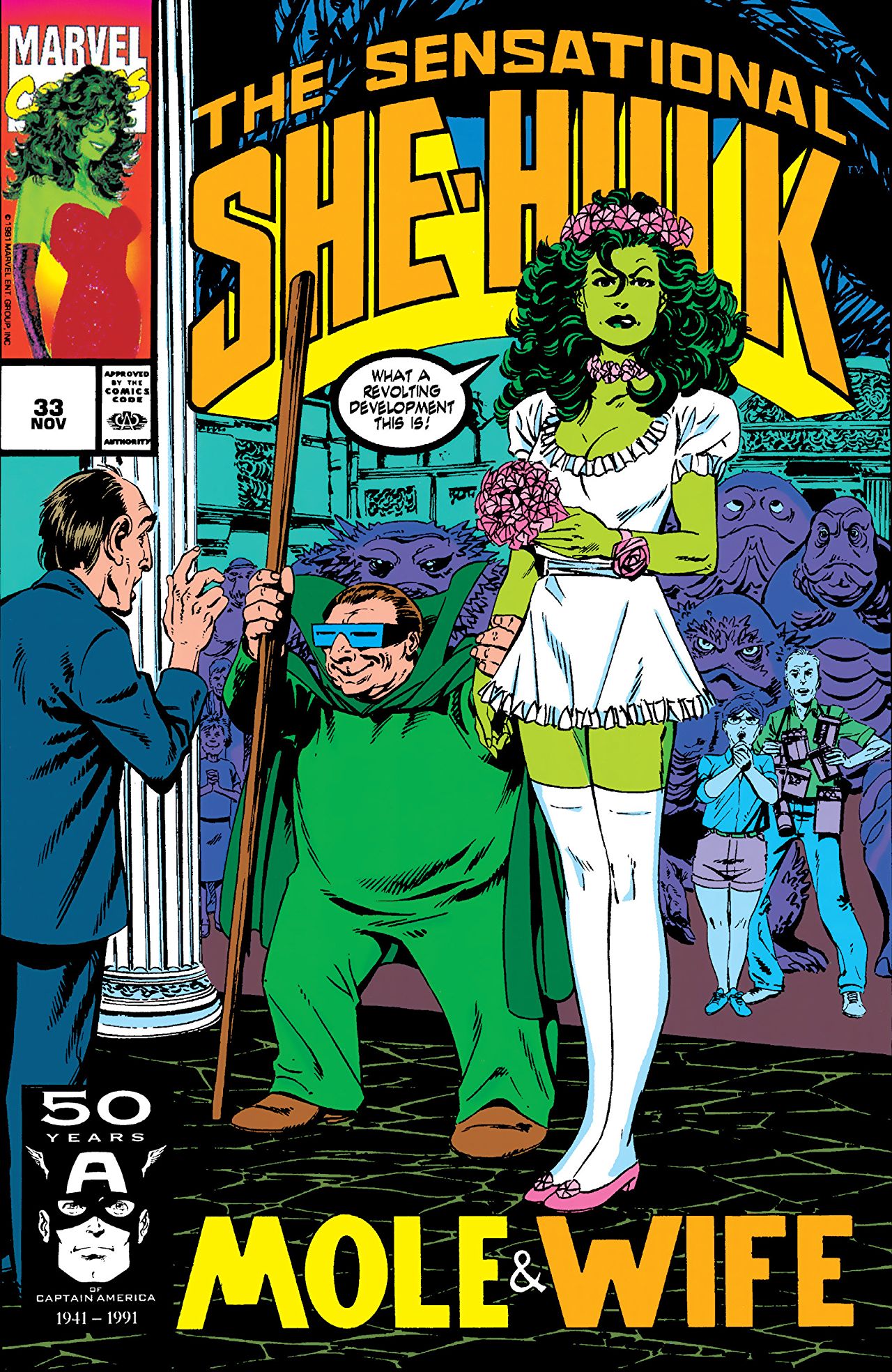 The Sensational She-Hulk #33 cover