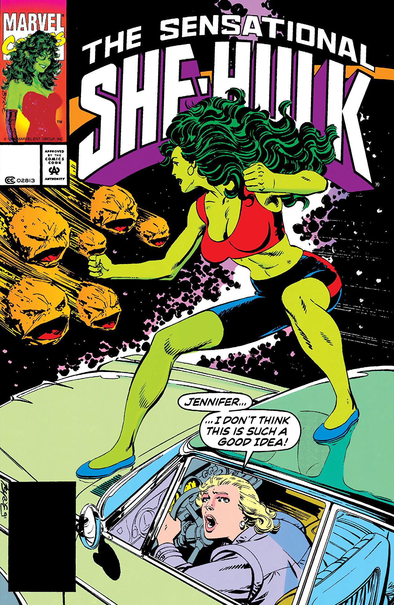 The Sensational She-Hulk #41 cover