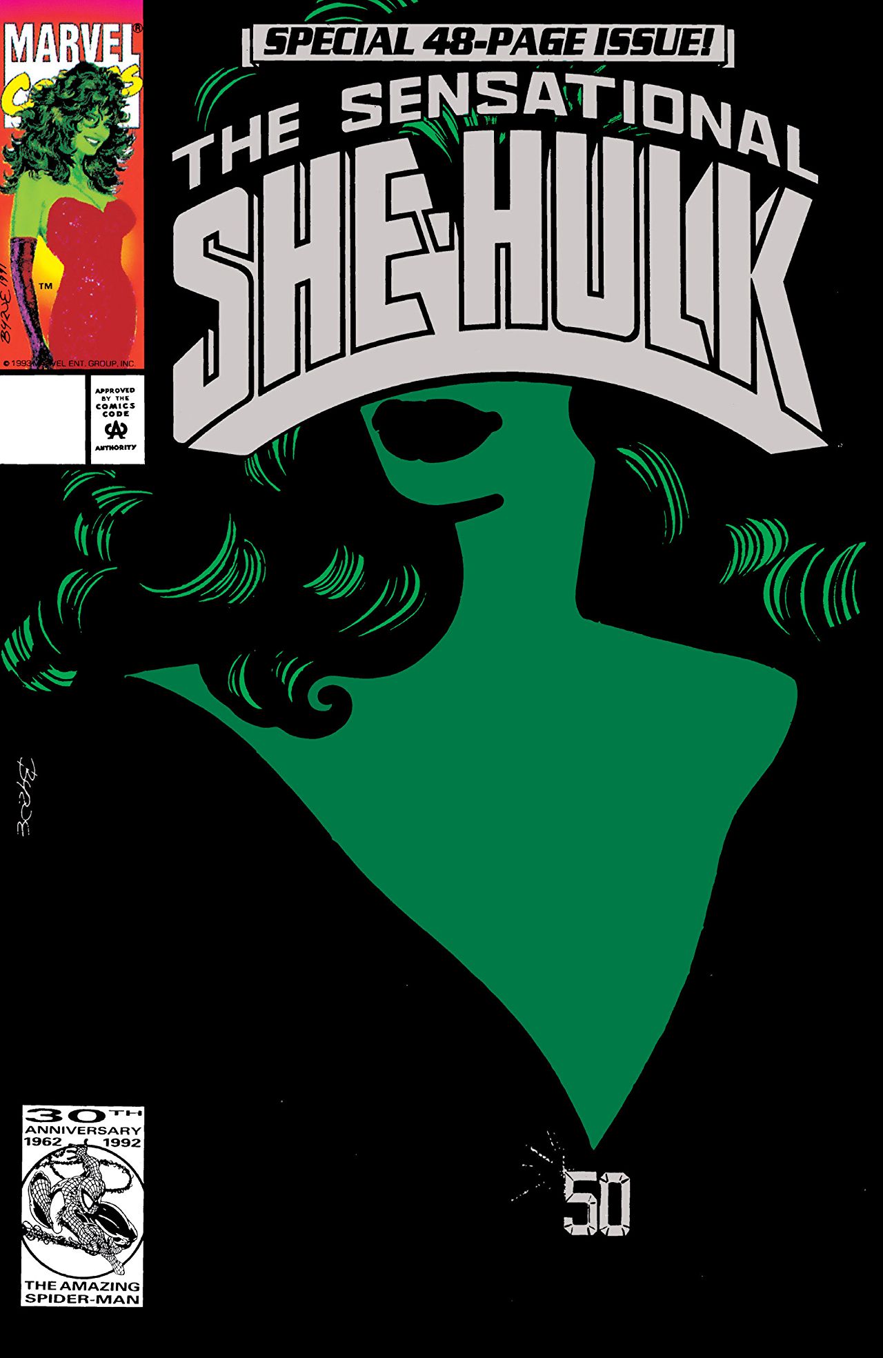 The Sensational She-Hulk #50 cover