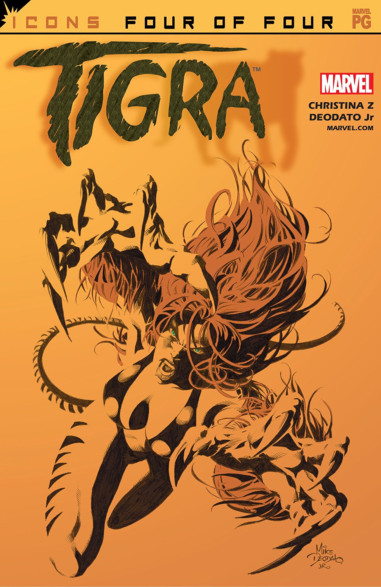 Avengers Icons: Tigra (2002) #4