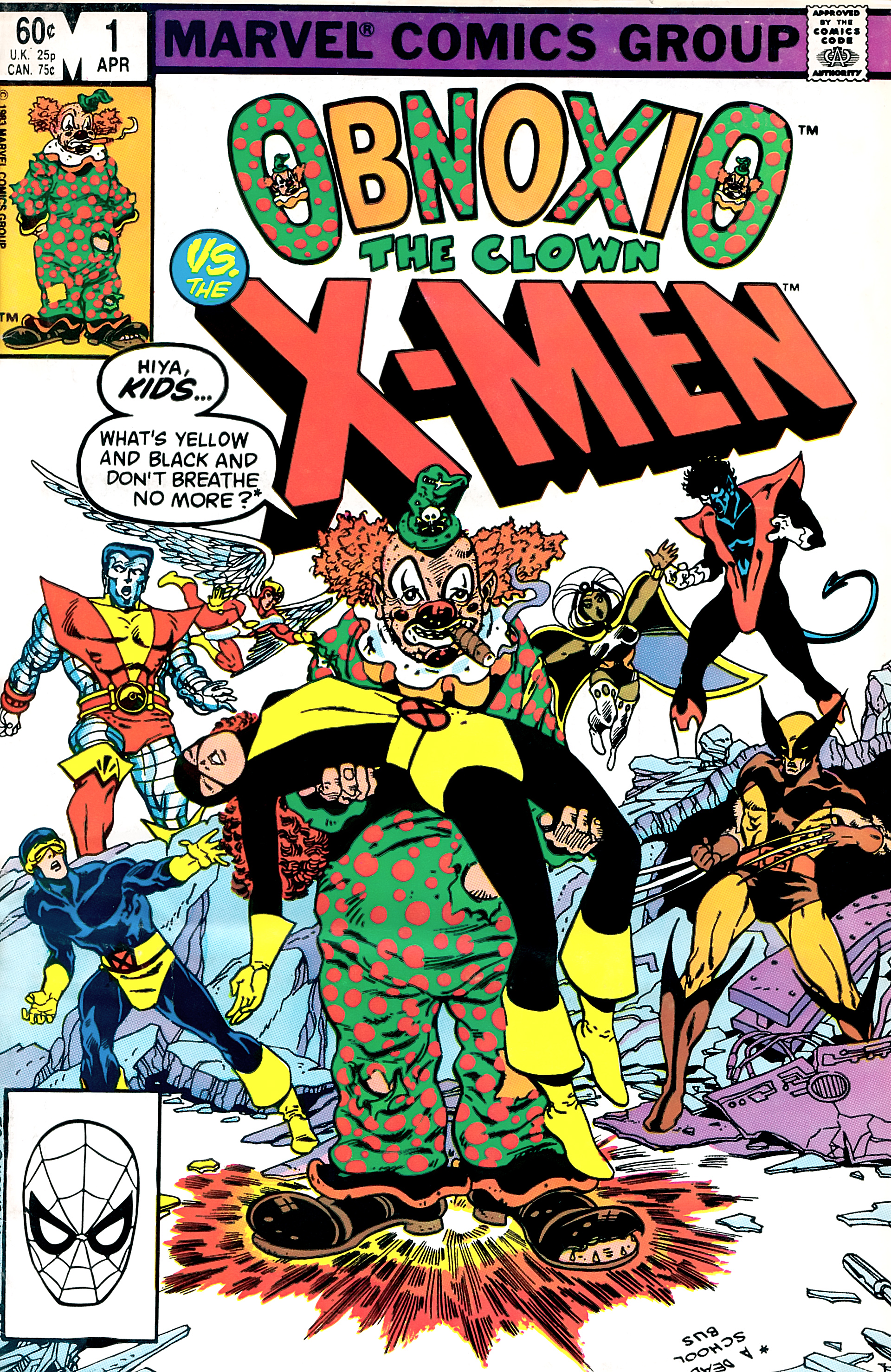 Obnoxio the Clown (1983) #1 cover