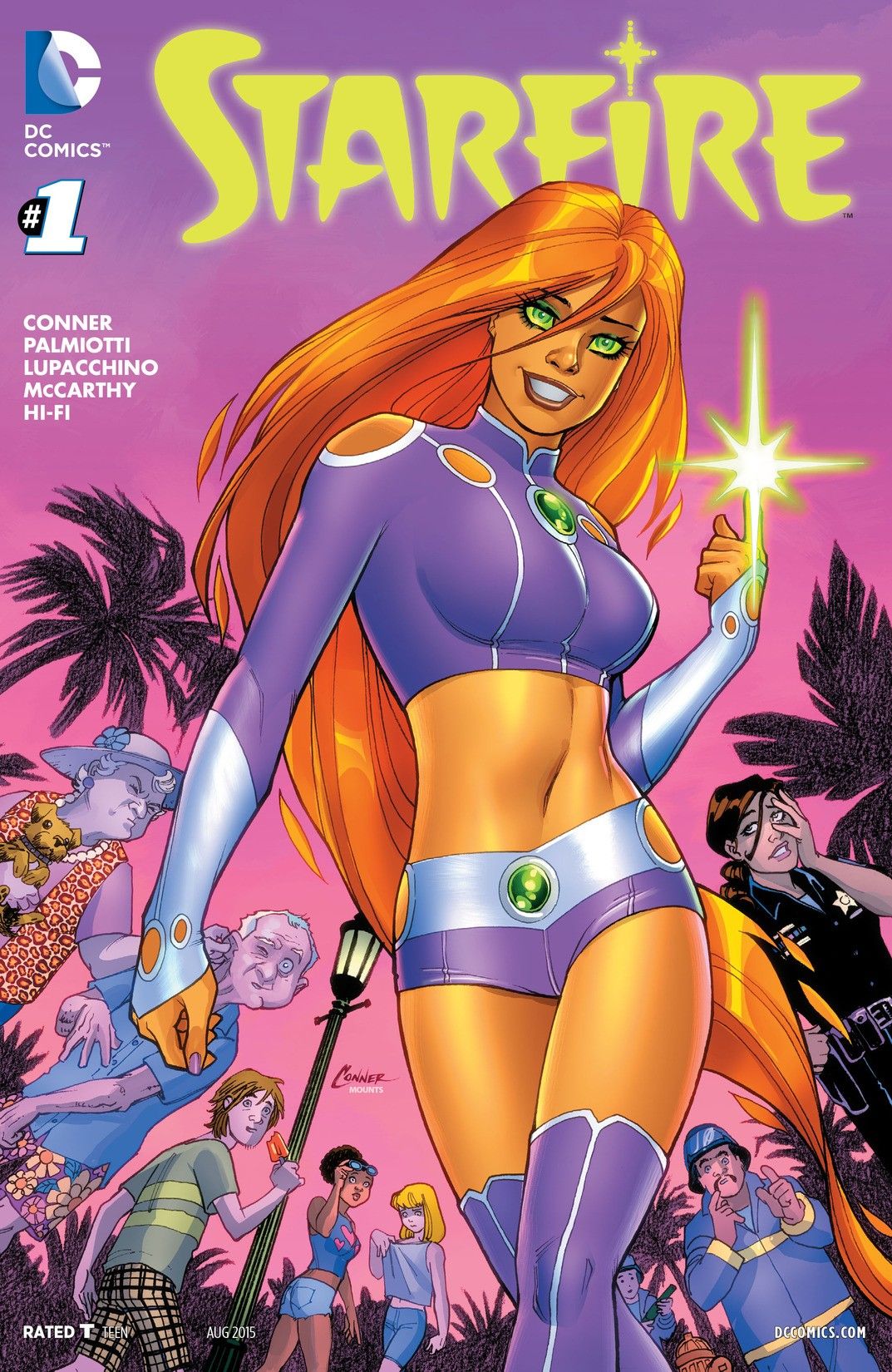 Starfire (2015) #1 cover