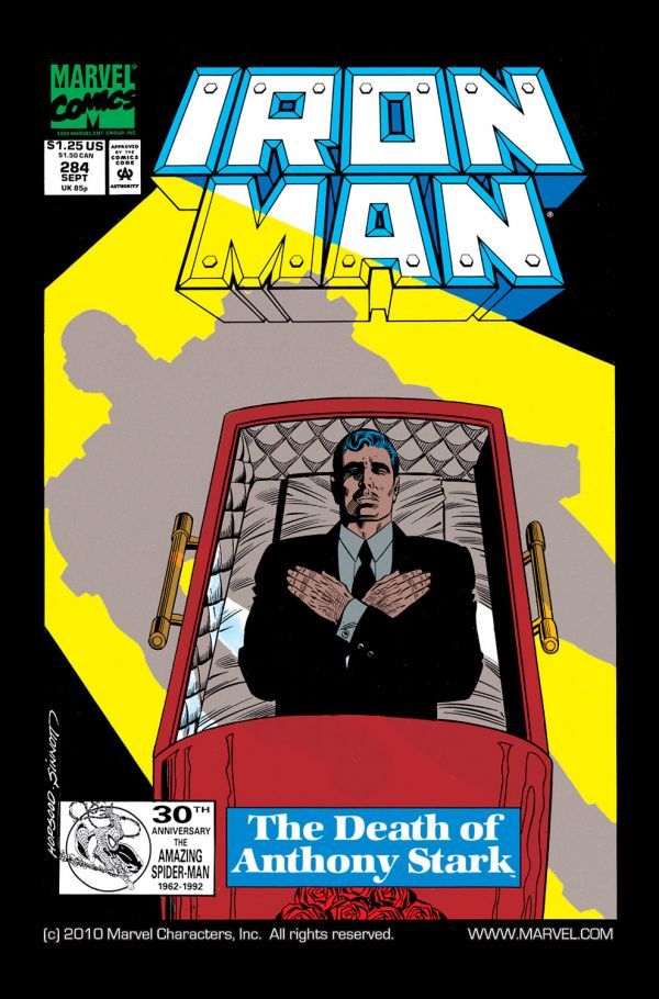 Cover of Iron Man #284