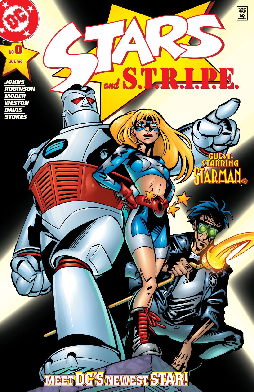 Stars and S.T.R.I.P.E. (1999) #0 cover