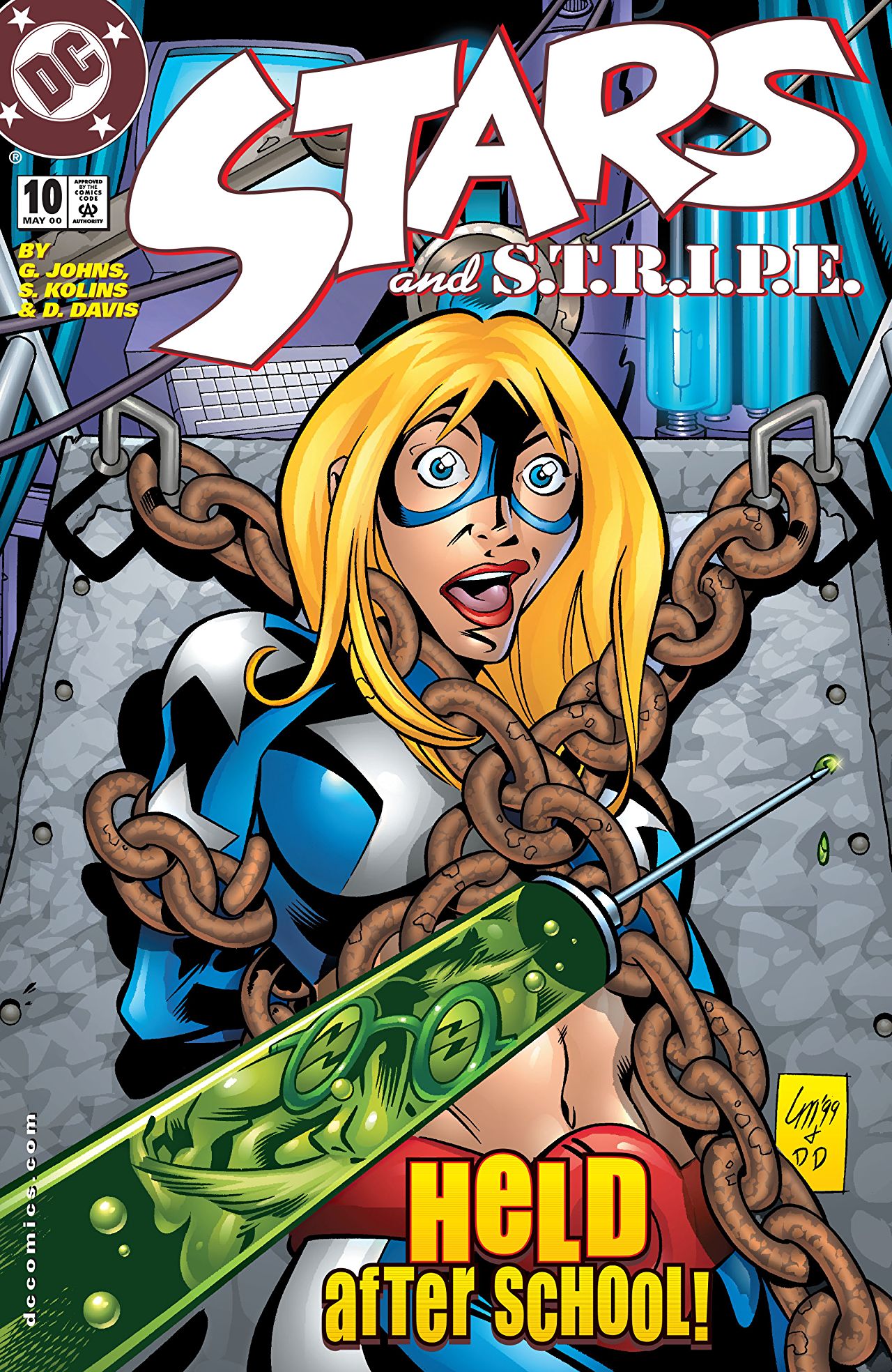 Stars and S.T.R.I.P.E. (1999) #10 cover
