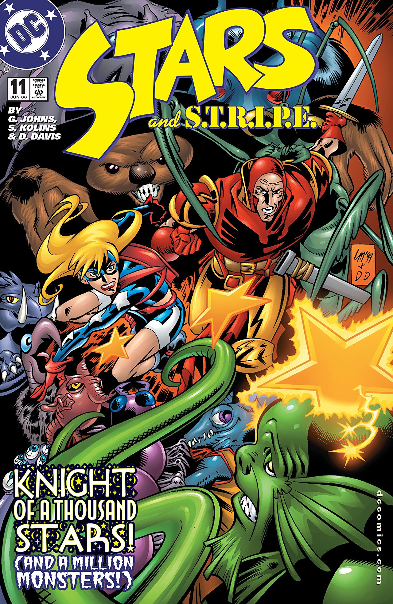 Stars and S.T.R.I.P.E. (1999) #11 cover