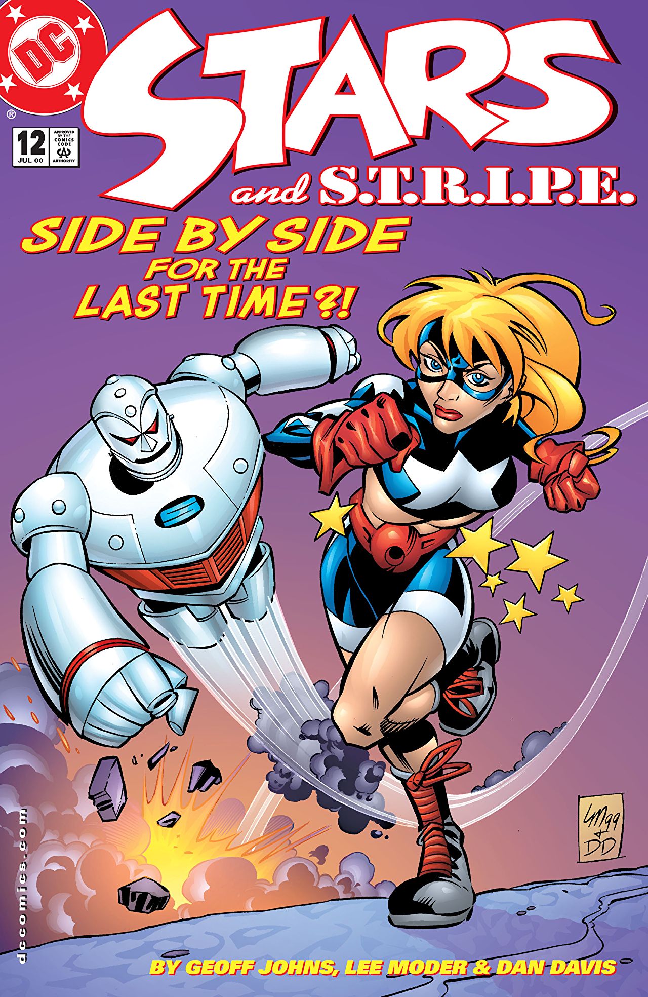 Stars and S.T.R.I.P.E. (1999) #12 cover