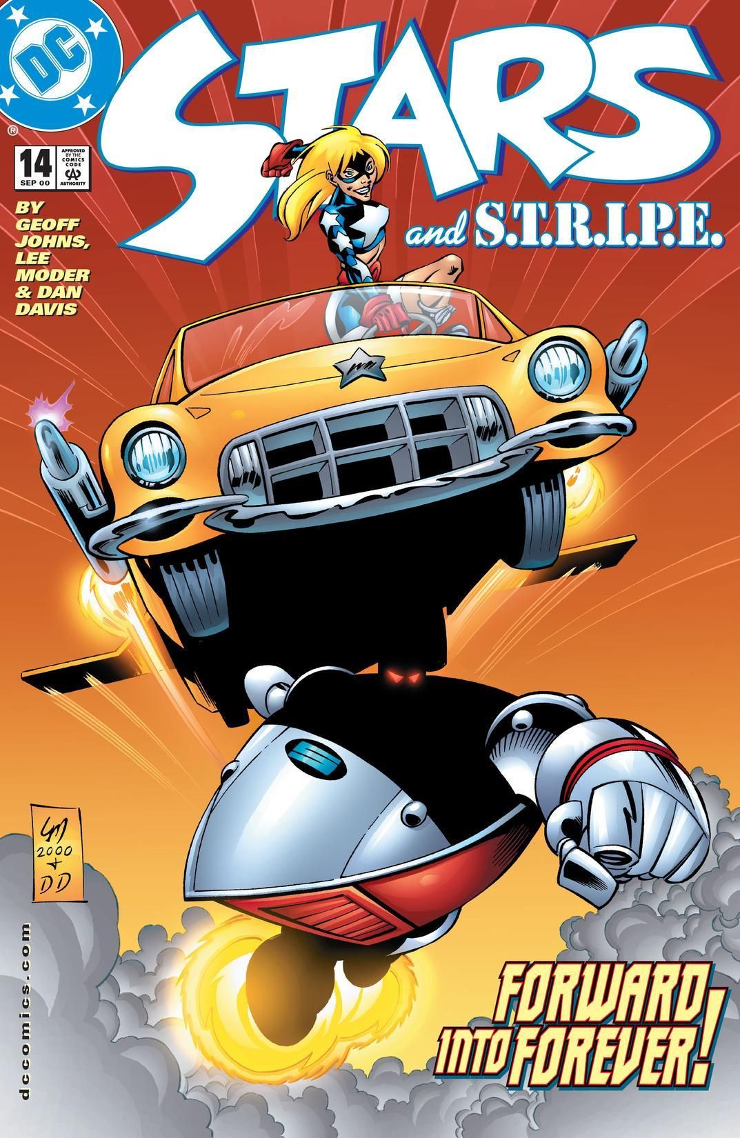 Stars and S.T.R.I.P.E. (1999) #14 cover