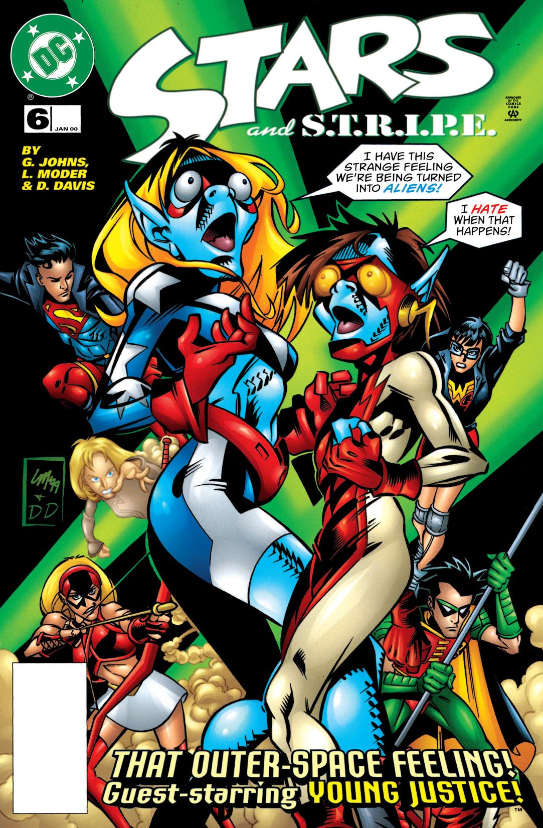 Stars and S.T.R.I.P.E. (1999) #6 cover