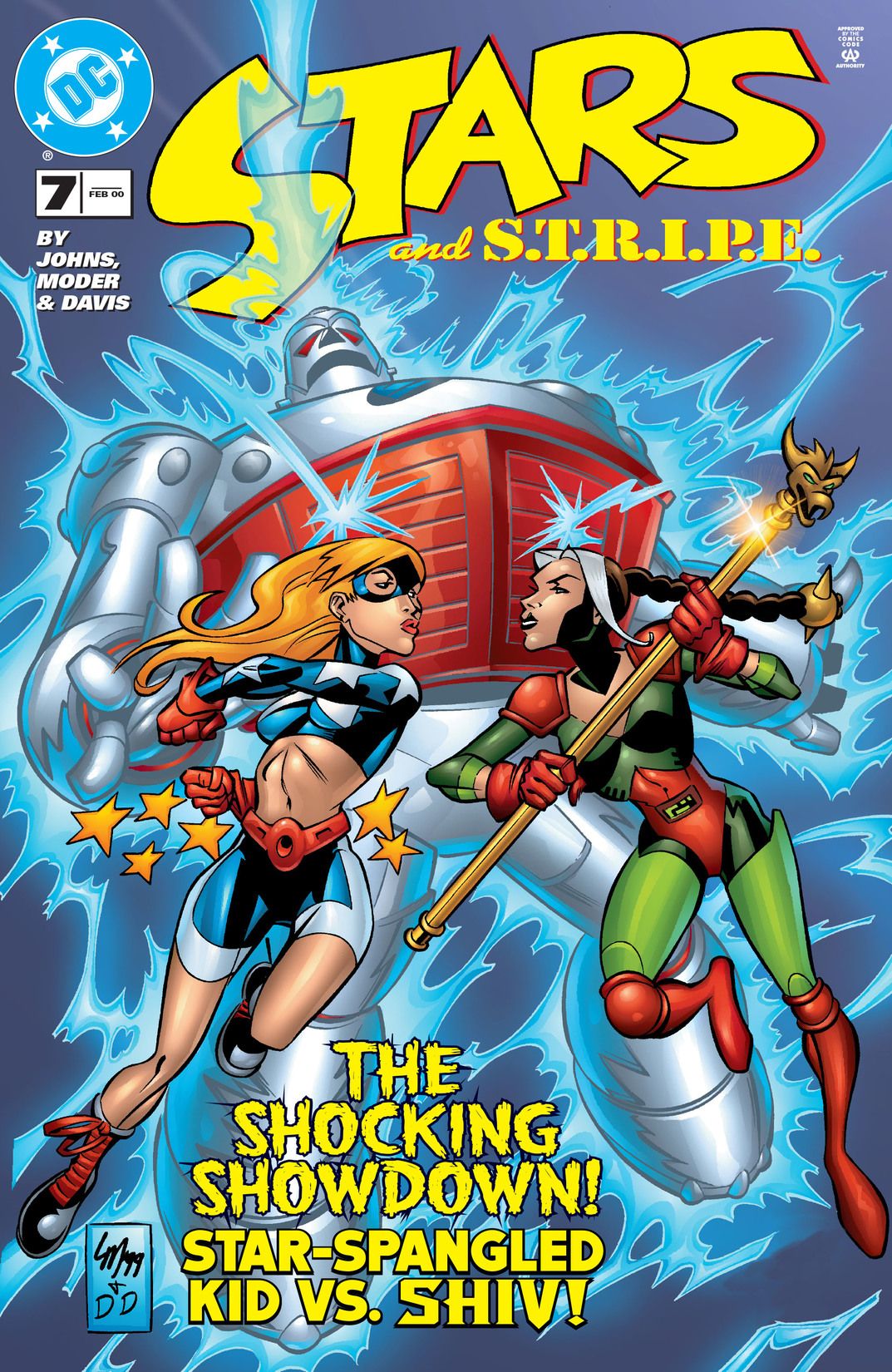 Stars and S.T.R.I.P.E. (1999) #7 cover