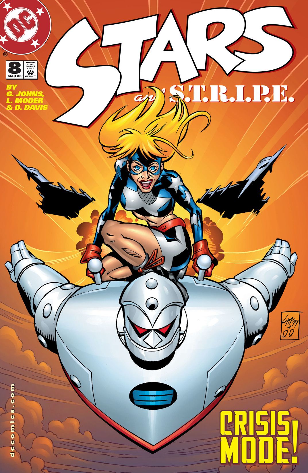 Stars and S.T.R.I.P.E. (1999) #8 cover