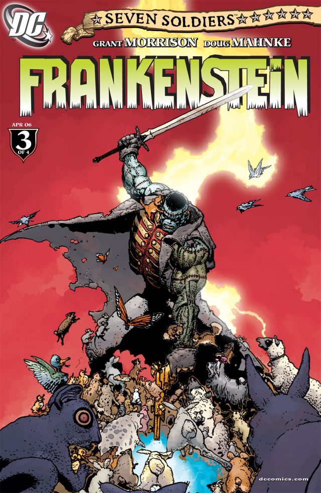 Cover of Seven Soldiers: Frankenstein #3