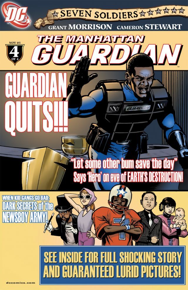 Cover of Seven Soldiers: Guardian #4