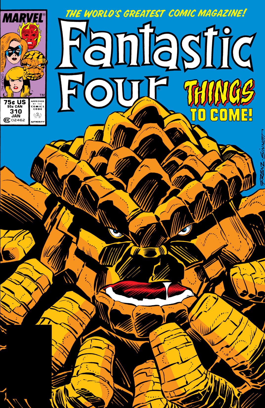 Cover of Fantastic Four #310