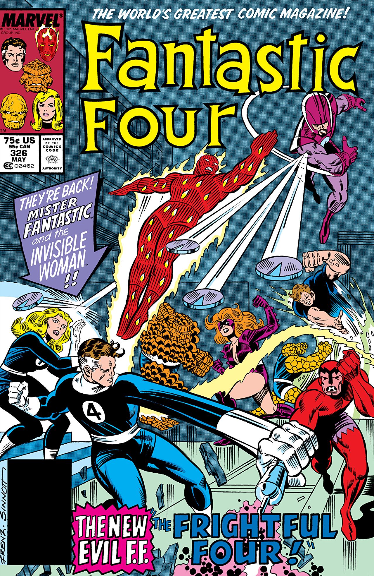 Cover of Fantastic Four #326