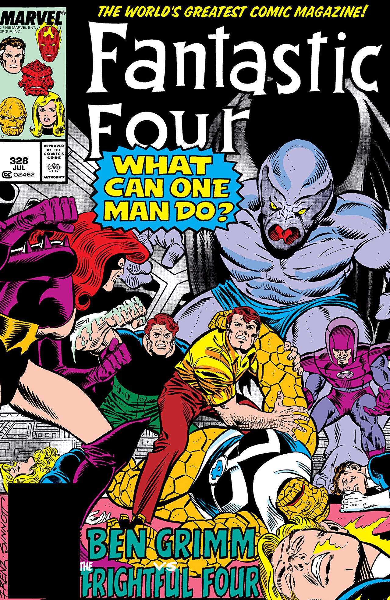 Cover of Fantastic Four #328