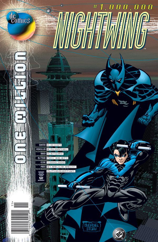 Nightwing (1996) #1,000,000 cover
