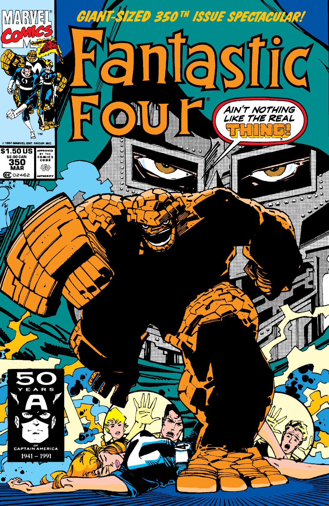 Cover of Fantastic Four #350