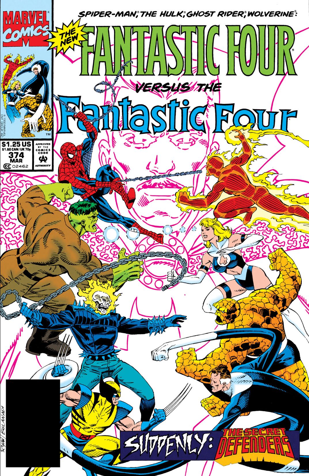 Cover of Fantastic Four #374