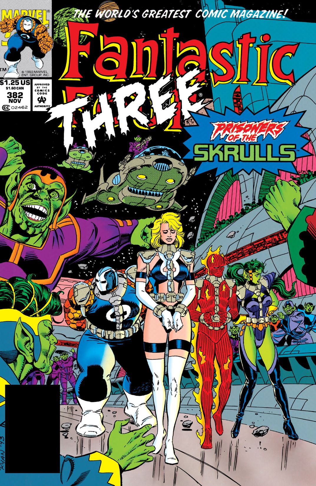 Cover of Fantastic Four #382