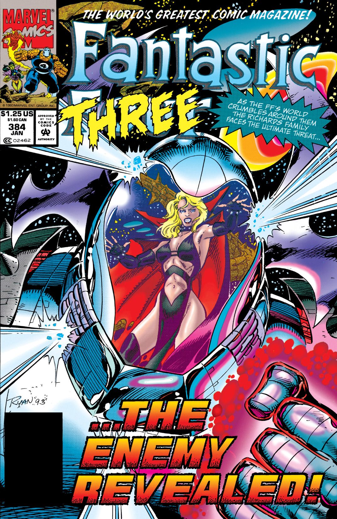 Cover of Fantastic Four #384