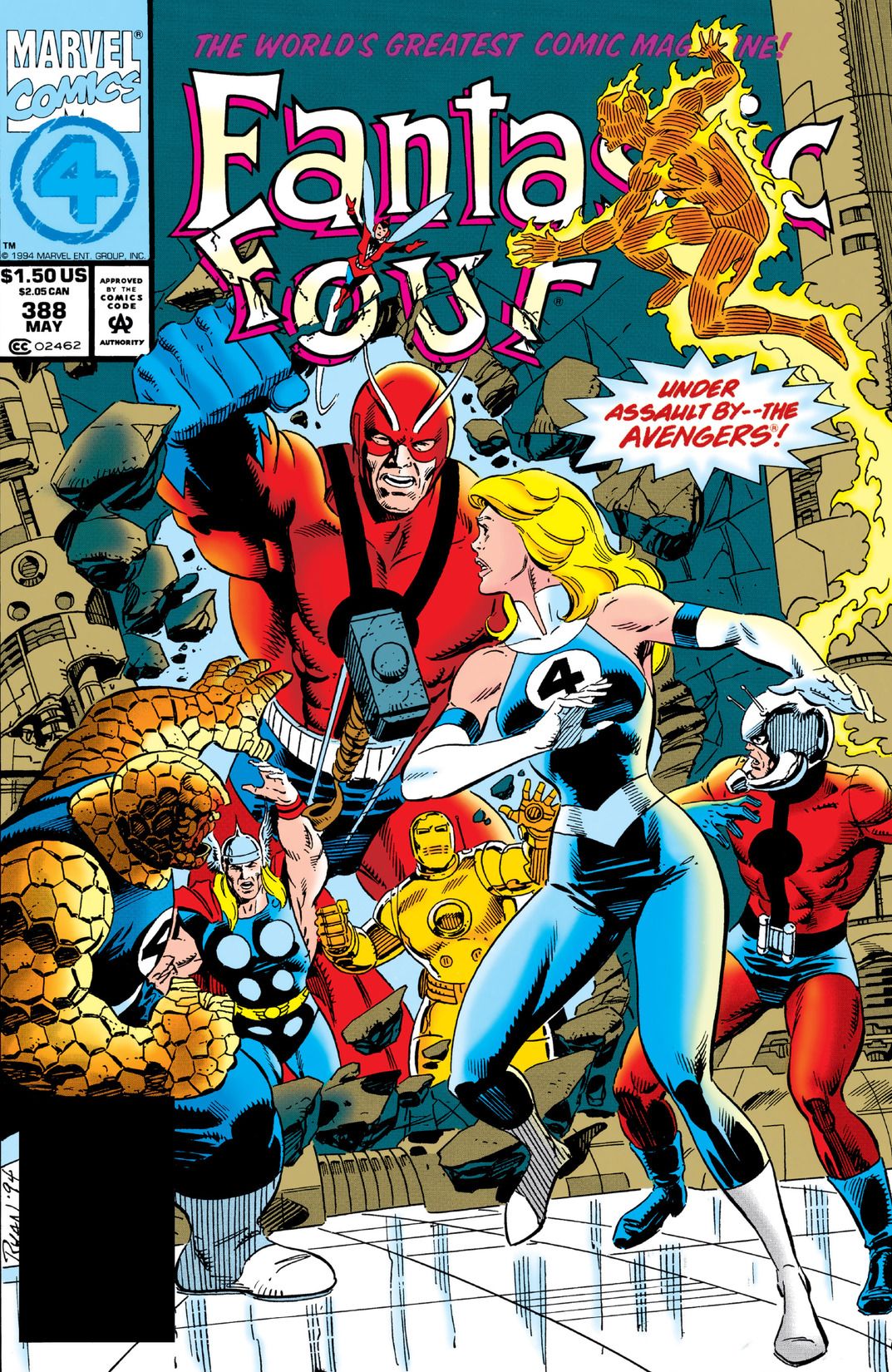 Cover of Fantastic Four #388