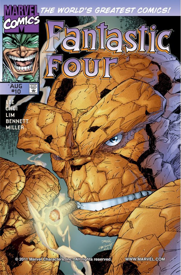 Fantastic Four (1996) #10 cover