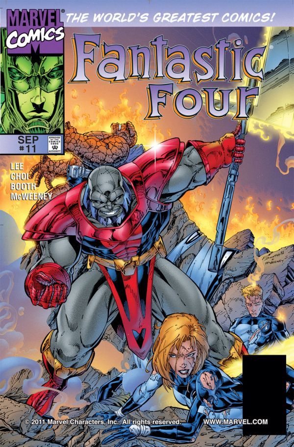 Fantastic Four (1996) #11 cover