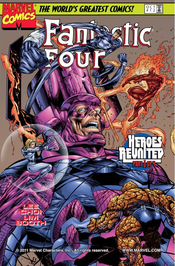 Fantastic Four (1996) #12 cover