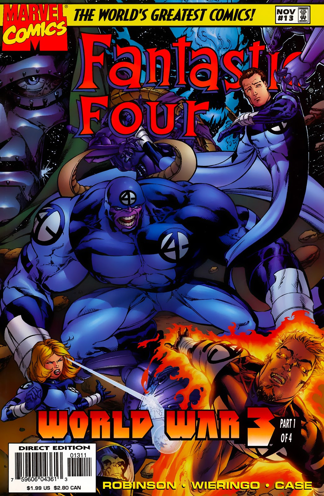 Fantastic Four (1996) #13 cover