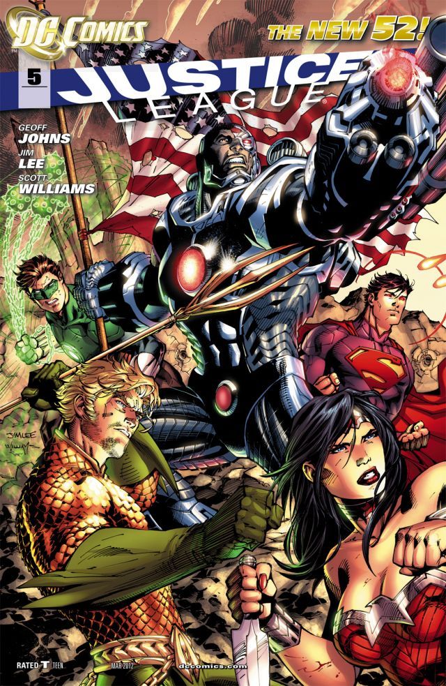 Cover of Justice League