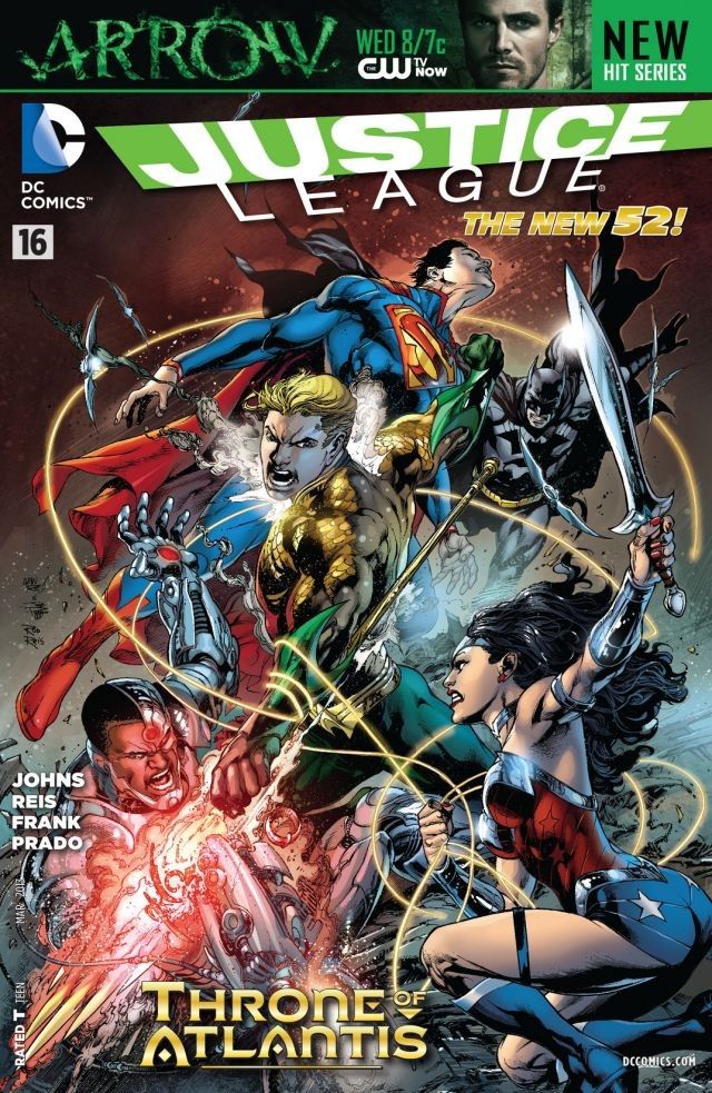 Justice League (2011) #16 cover