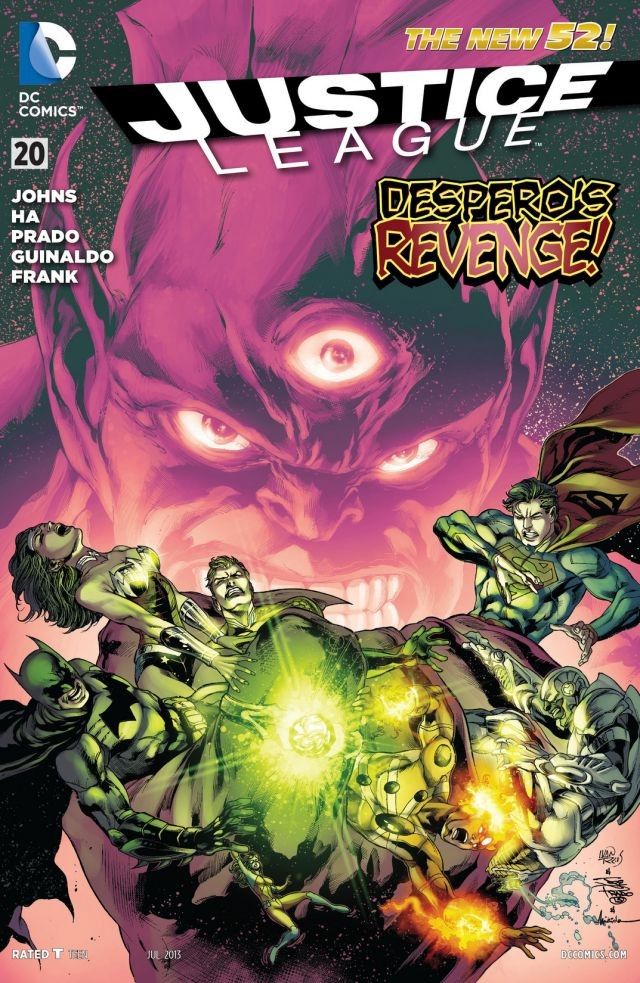 Justice League (2011) #20 cover