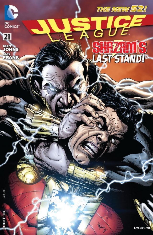 Justice League (2011) #21 cover