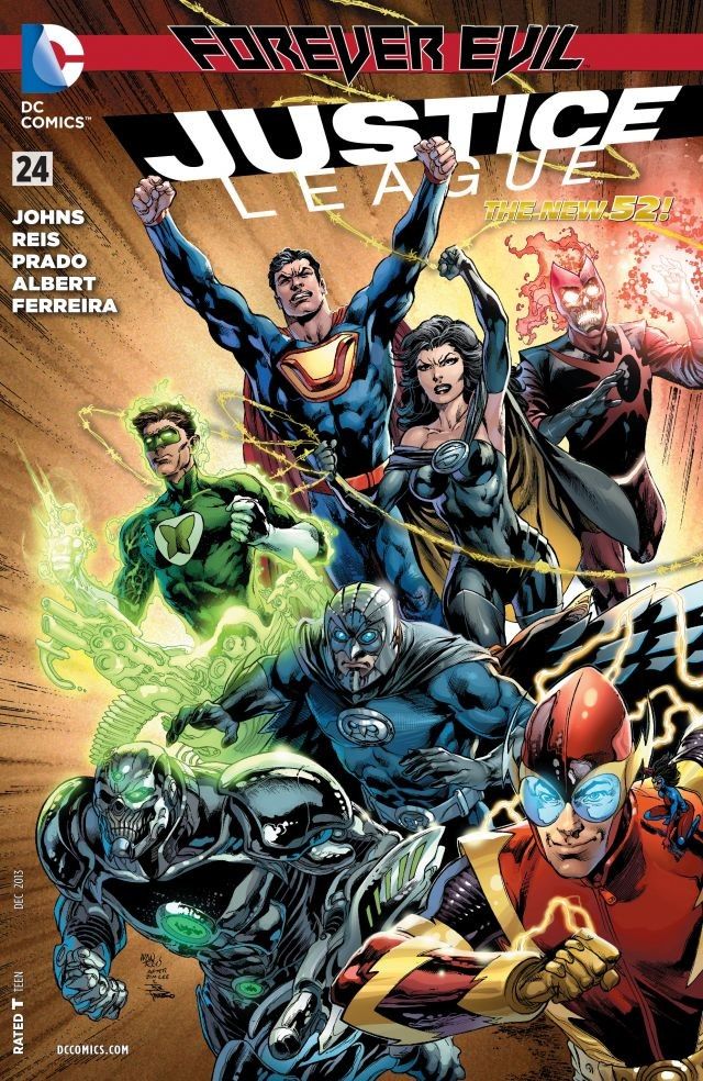 Justice League (2011) #24 cover